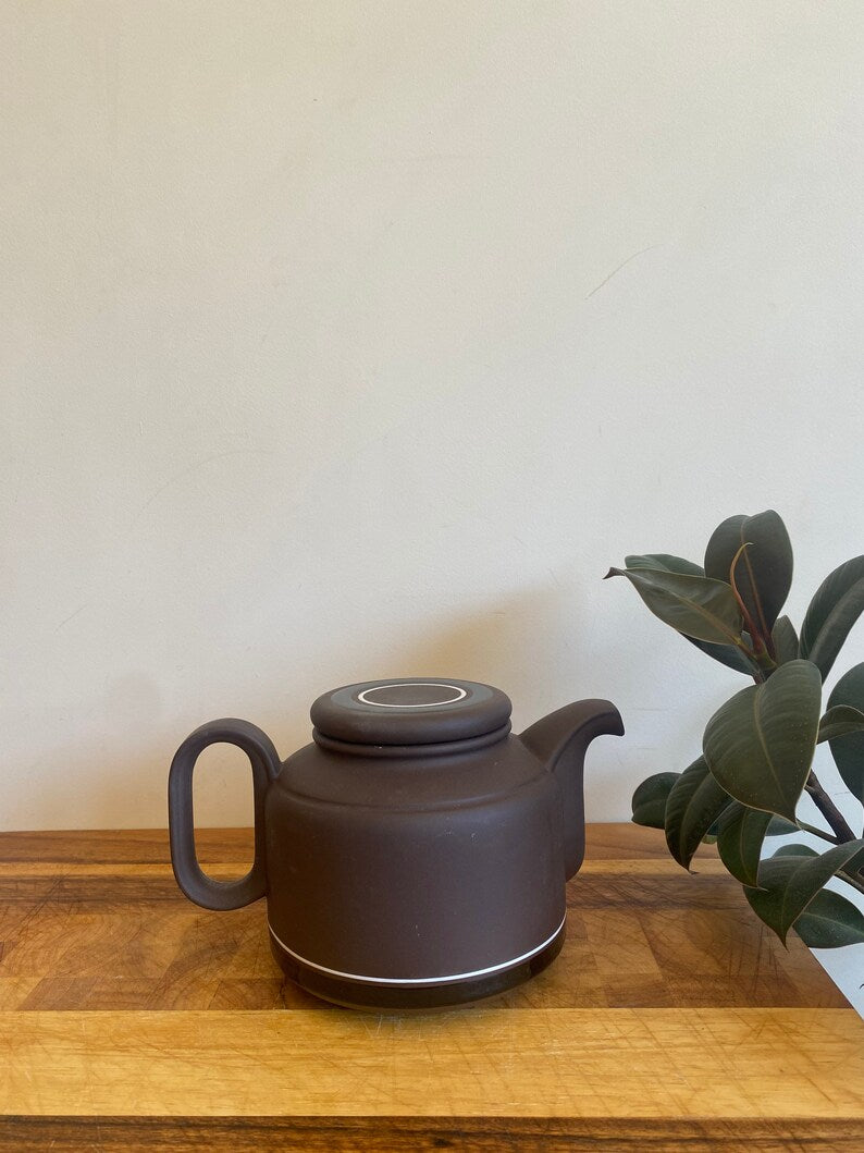 Vintage Hornsea Lancaster Vitramic Contrast Teapot